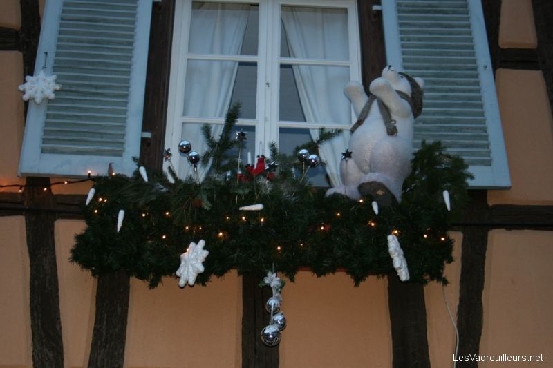 Maison décorée pour Noël