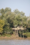 Une cabane de pêche au carrelet