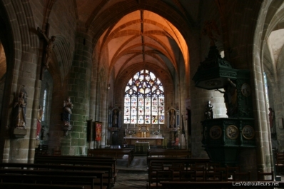 Intérieur église Saint-Ronan