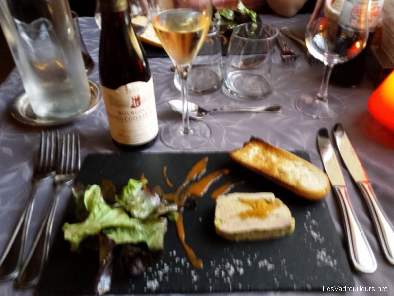 Foie gras - repas gastronomique