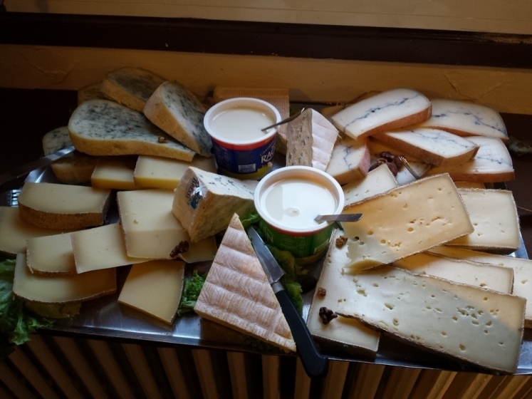 Plateau de fromages du Jura