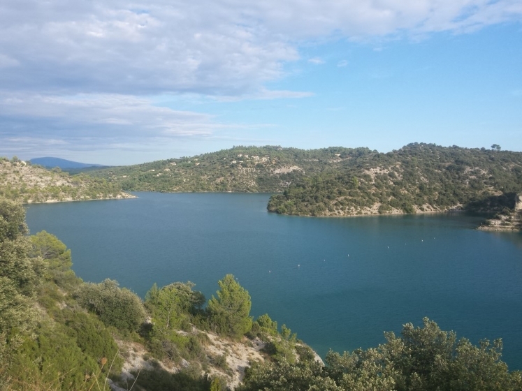 Le lac d'Esparron de Verdon