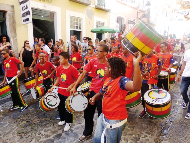 Carnaval à Salvador de Bahia