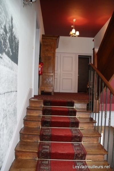 Escalier et palier