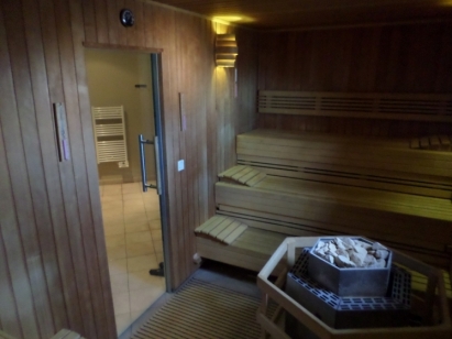 Le sauna au SPA