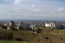 Vue panoramique sur le Château Gaillard