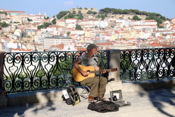 Que faire à Lisbonne : Miradoura Sao Pedro de Alcantara