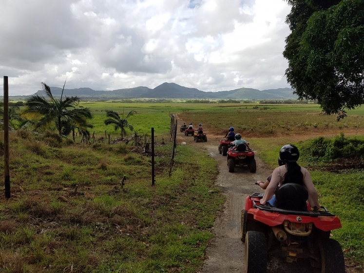Que faire à l'île Maurice : quad Domaine de l'Etoile