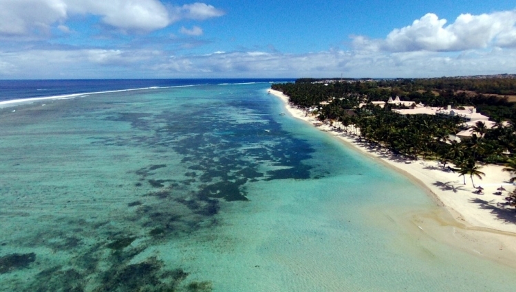 Ocean Dream : plage vue de drone