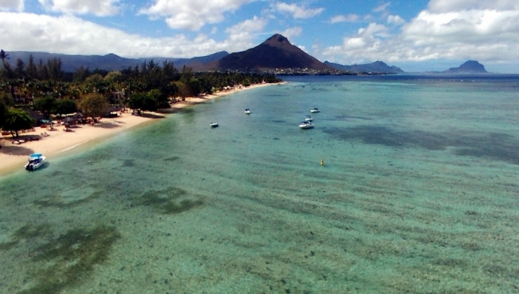 Ocean Dream : plage vue de drone