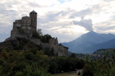 Val d'Hérens : Château à Sion