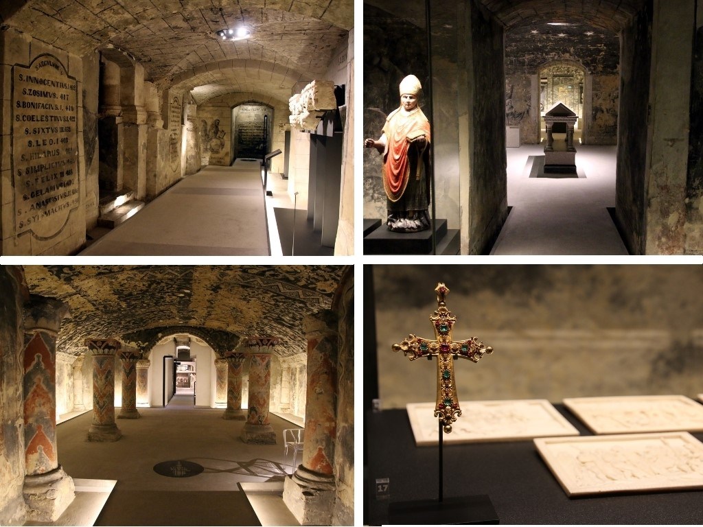 Boulogne sur Mer : la crypte de la basilique
