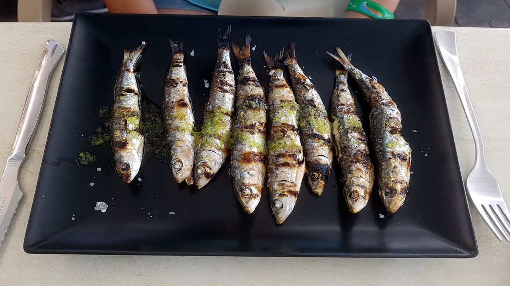 Estartit Costa Brava : sardines grillées
