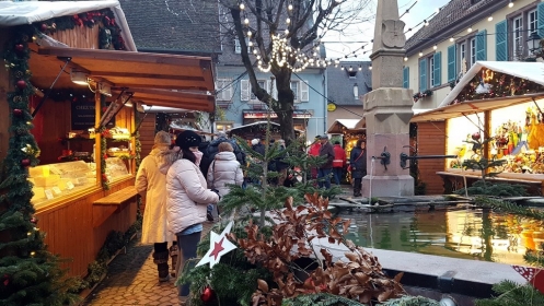 Petite année en Alsace : Marché des Rois Mages à Eguisheim