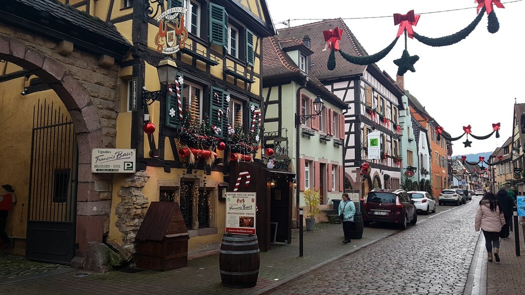 Petite année en Alsace : décorations de Noël à Turckheim