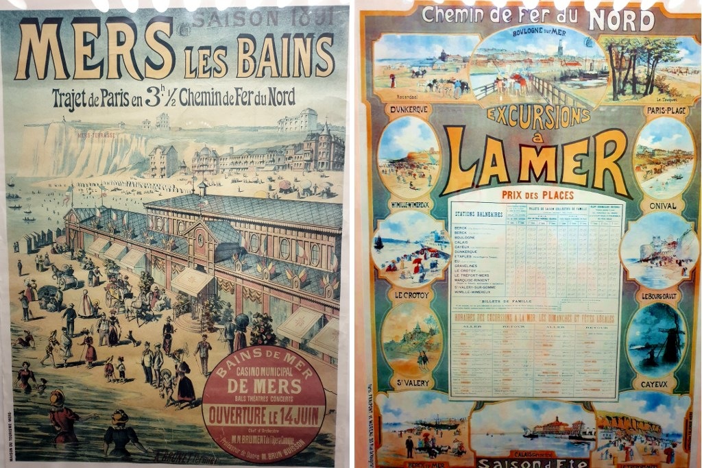 Vieilles affiches de Mers-les-Bains