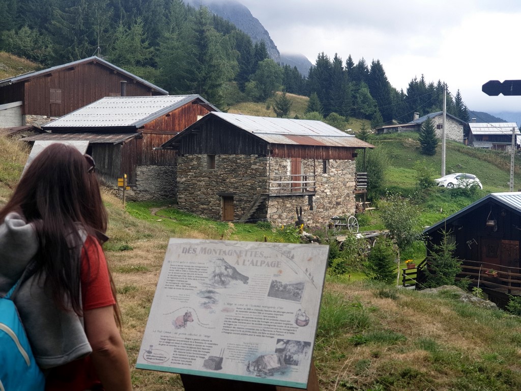 Pralognan en septembre : village d'alpage de Plan Fournier