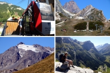Pralognan en septembre : monter en téléphérique au Mont Bochor