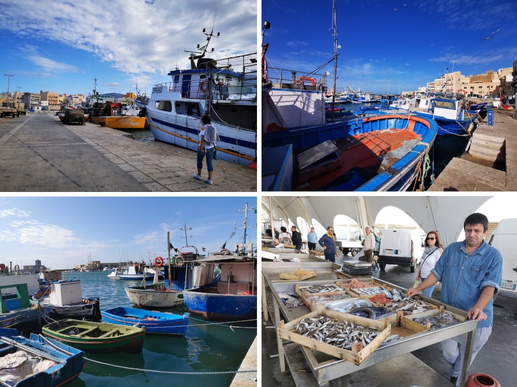 Sicile en Novembre : port de Trapani