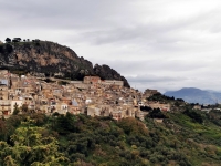 Sicile en Novembre : Vue sur Caltabellotta