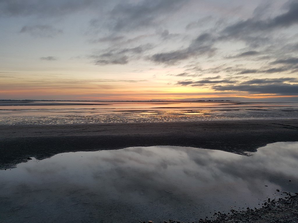 Que faire en Baie de Somme : admirer un coucher de soleil