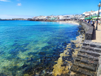 Lanzarote en février : Playa Blanca