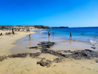 Lanzarote en février : Playa Mujeres Papagayo