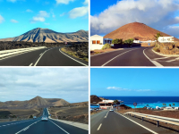 Lanzarote en février : routes à Lanzarote